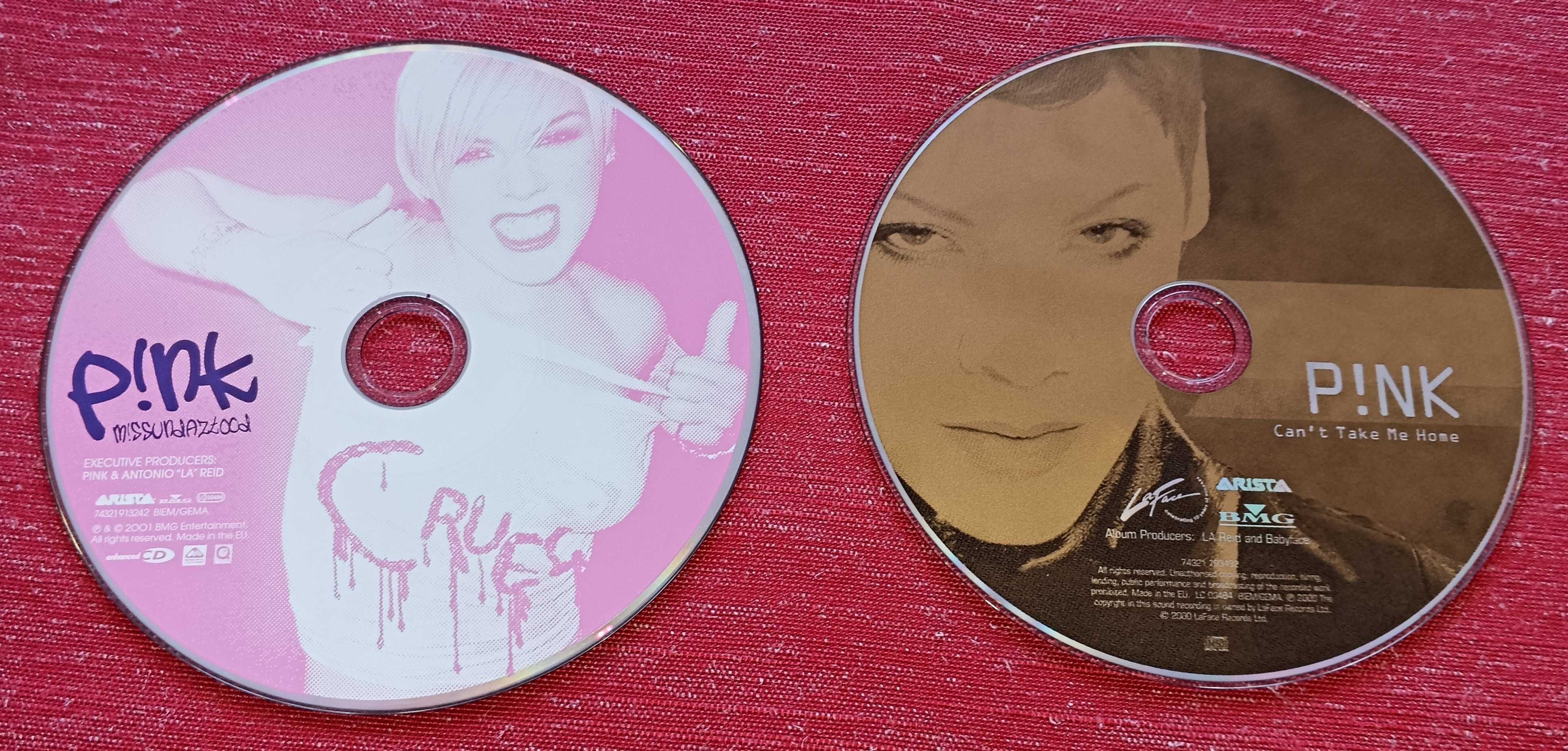 CD Pink - Can't Take me Home / Missundaztood - 2CD