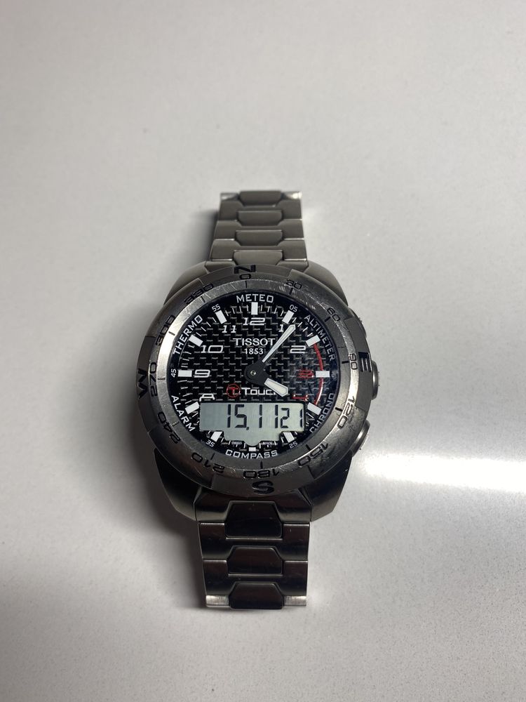 Zegarek Tissot touch expert srebrny