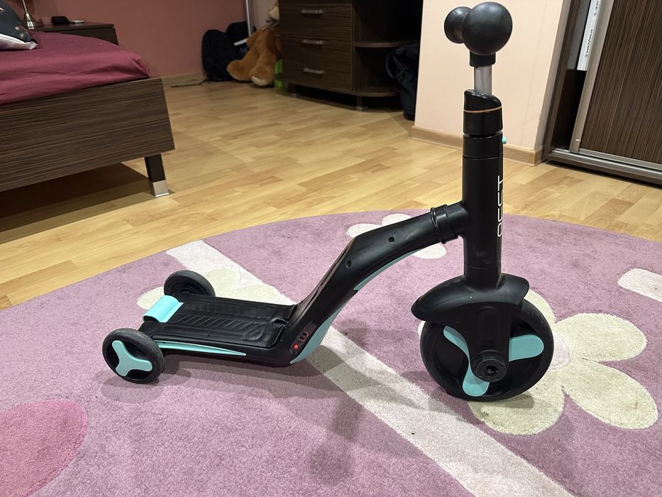 3 в 1 - Дитячий самокат-беговел-велосипед