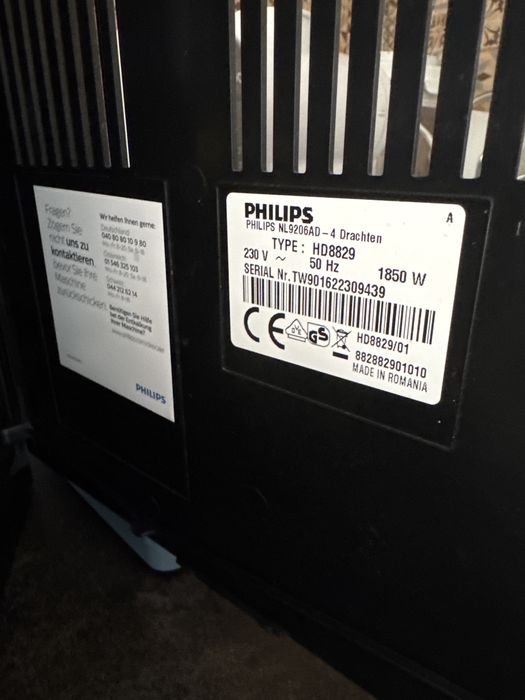 Кавомашина Philips HD8829