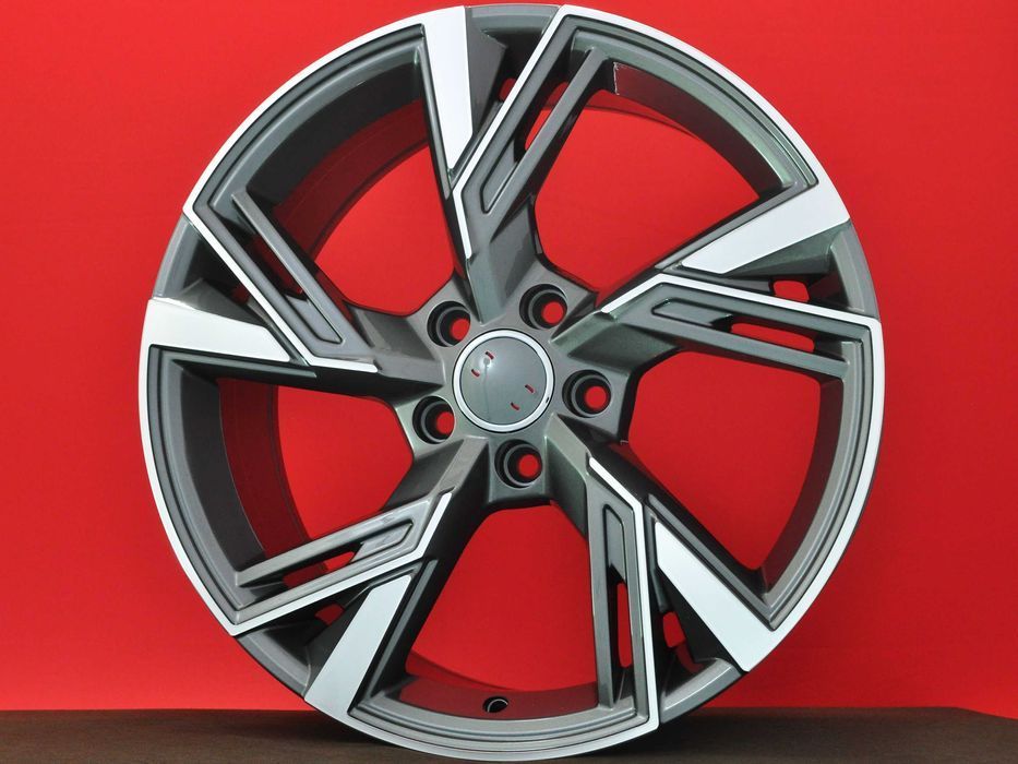 Szare Grafitowe felgi R22 5x112 AUDI Q7 SQ7 E-TRON S8 SQ5 od FELGOCAR