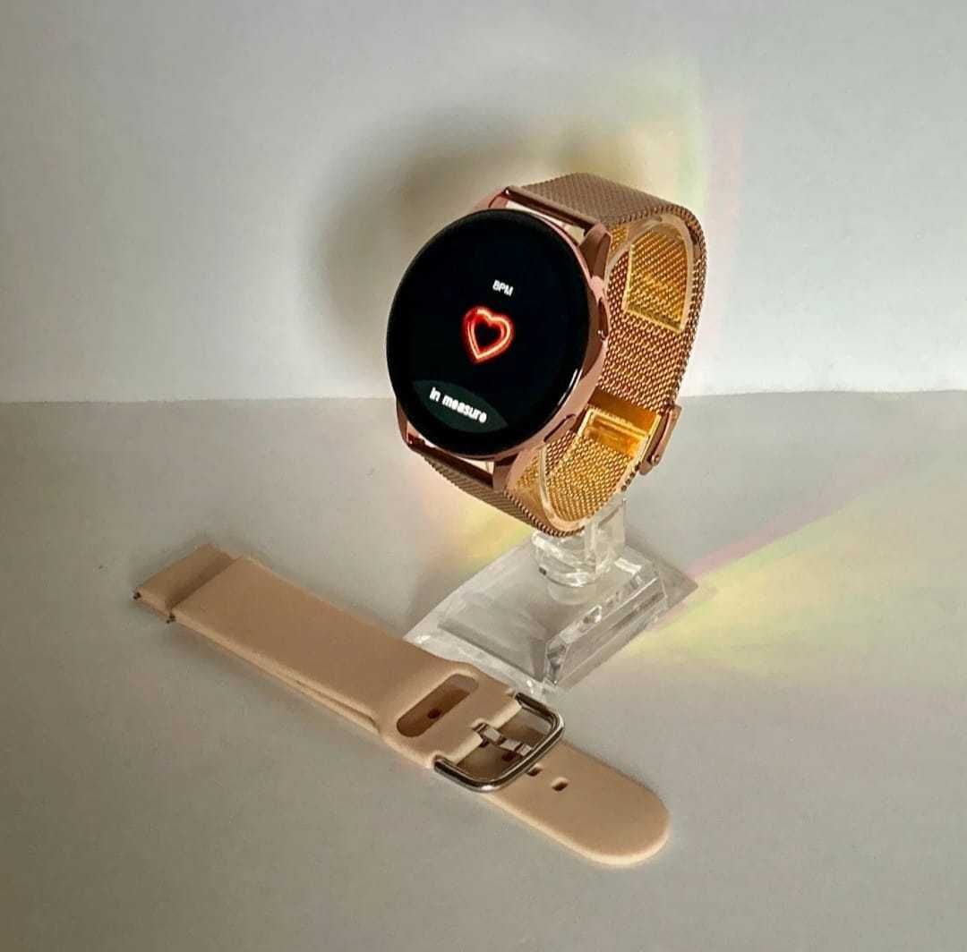 Smartwatch złoty nowy