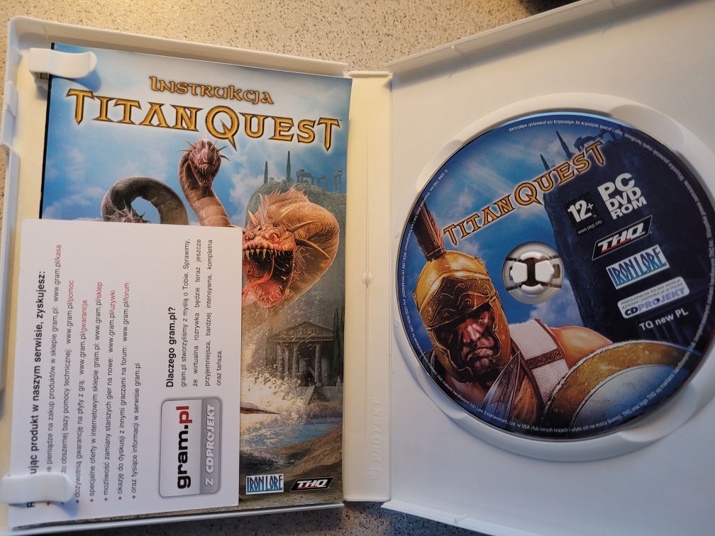 PC DVD Titan Quest 2006 THQ PL