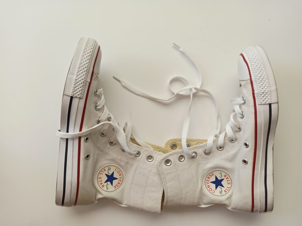 Trampki białe "Converse" rozm. US 7, EU 37,5 CM24