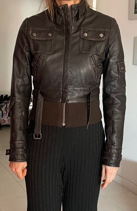 Casaco de pele Mango