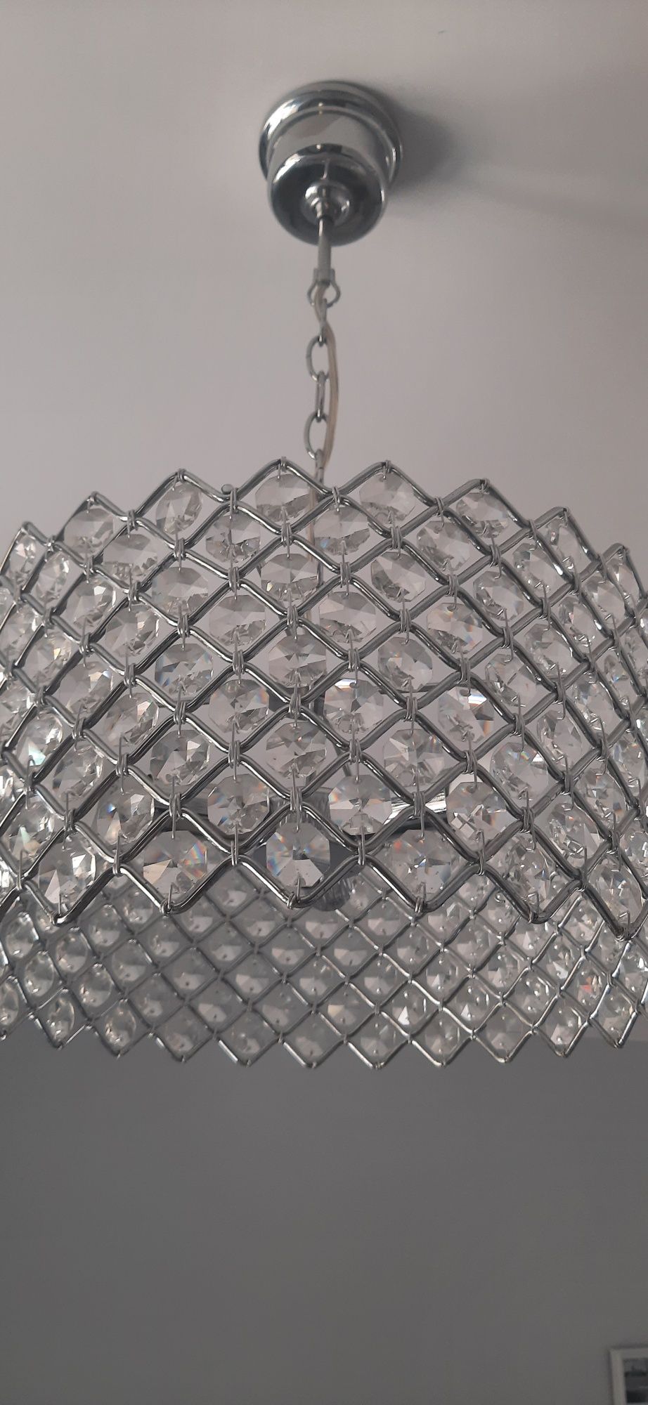 Lampa Markslojd Lindo srebrna