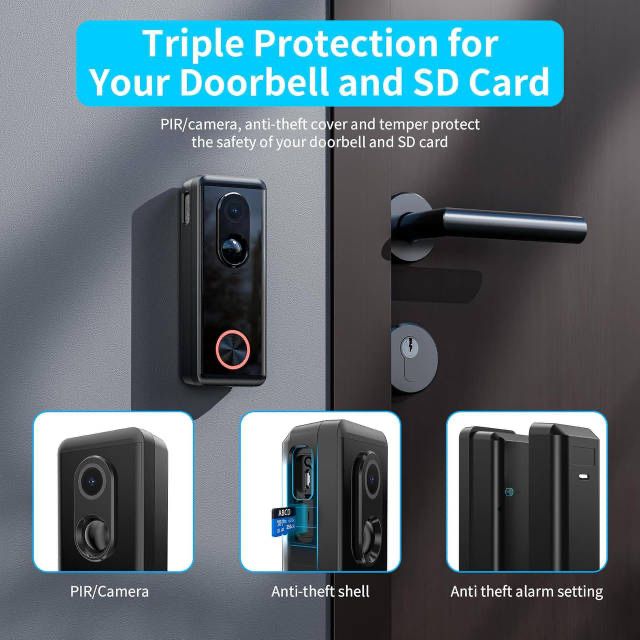 Розумний відеодомофон Ankway Smart Video Doorbell