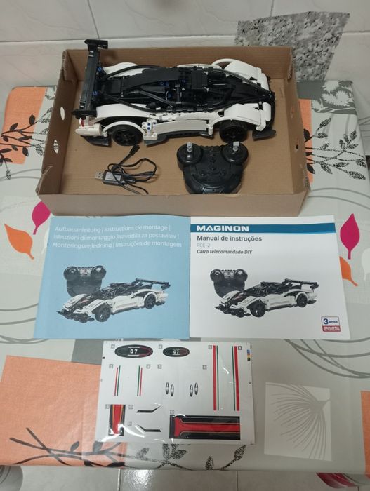 Carro telecomandado de Lego