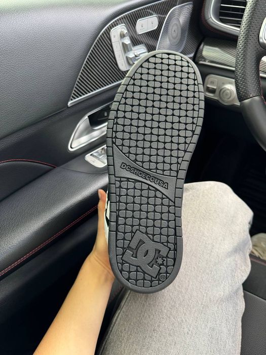 АКЦІЯ!DC Sneakers Court Graffik Black White 37 38 39 40 41 42 43 44 45