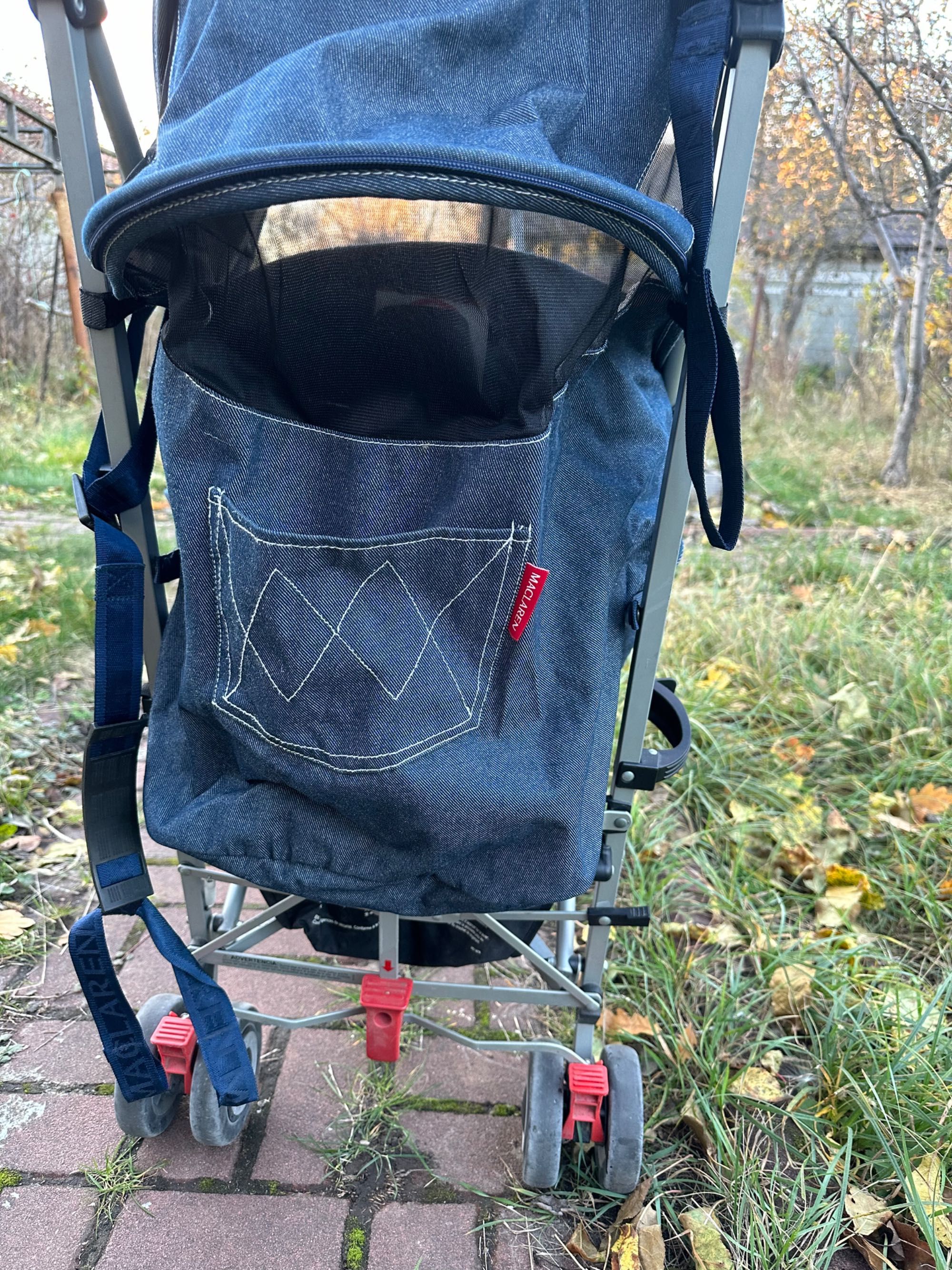 Коляска прогулянкова тростина
Maclaren QUEST DENIM