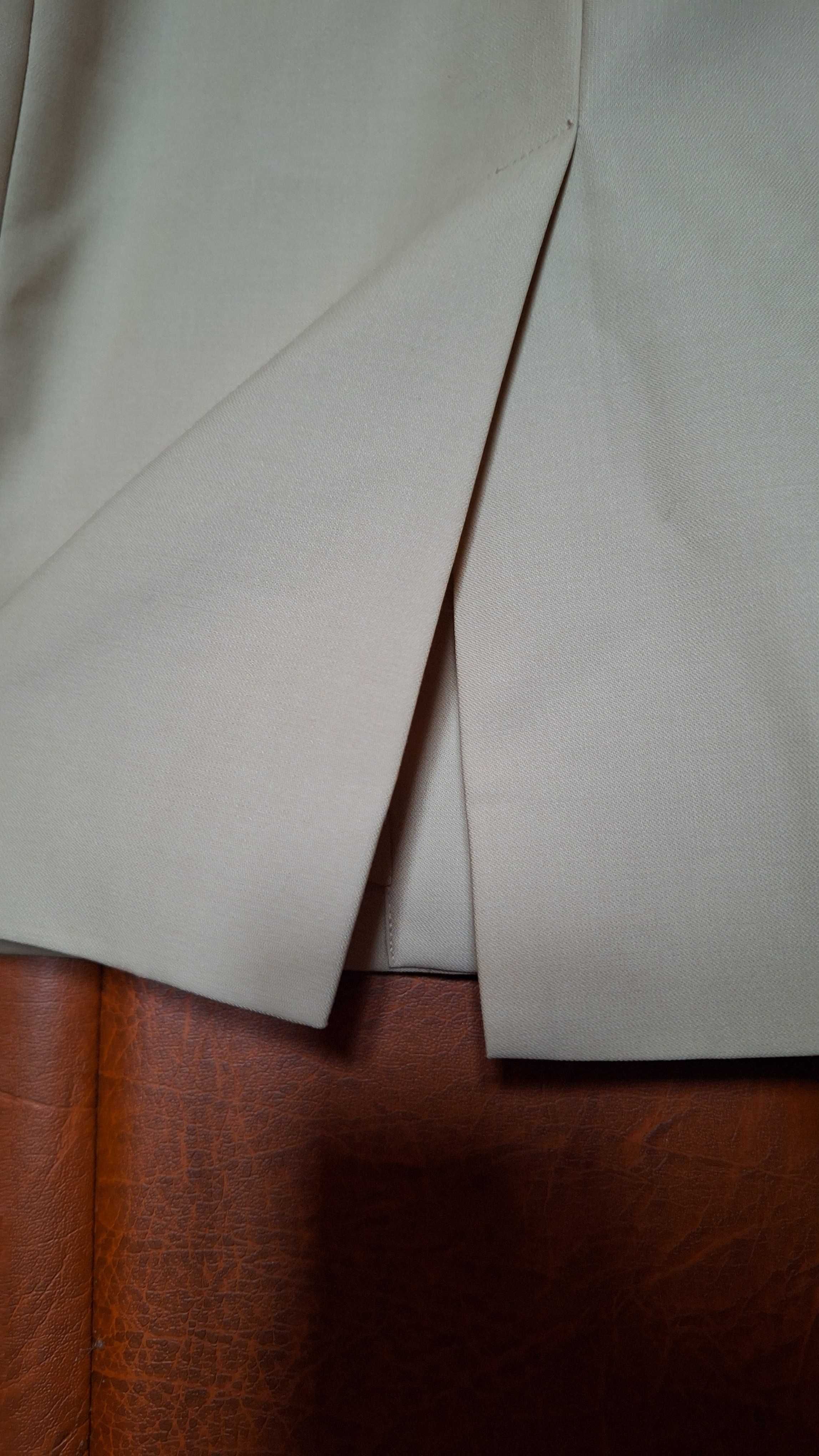 Marynarka damska elegancka beżowa R.38
