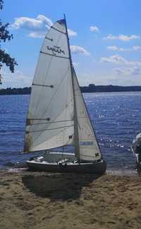 Żaglówka Topper Magno 3,90m Topaz z wózek slipowy  łódka jacht zaglowk