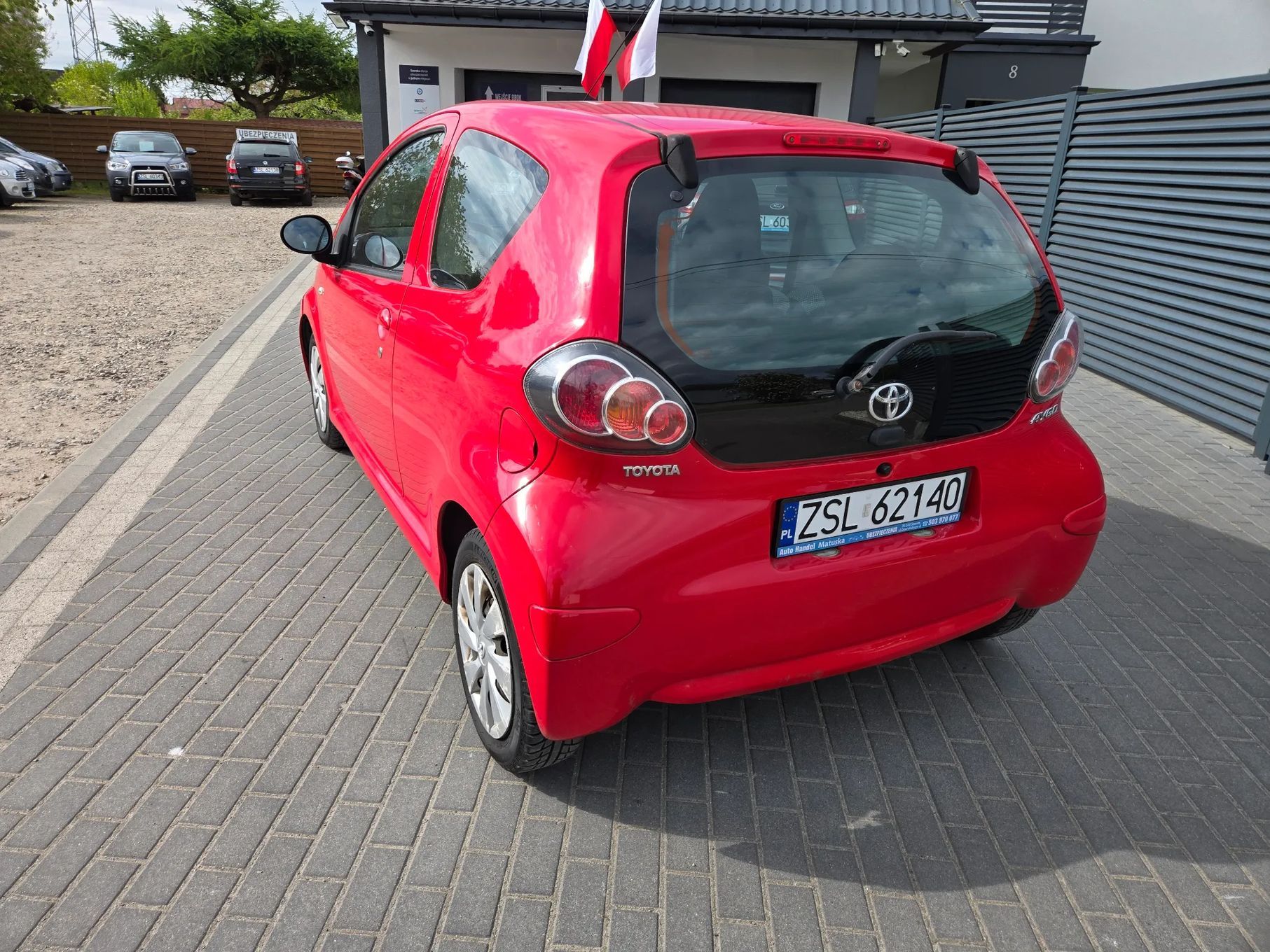 Toyota Aygo Świeżo sprowadzony/ Klima/ Cena za auto juz zarejestrowane w Polsce.