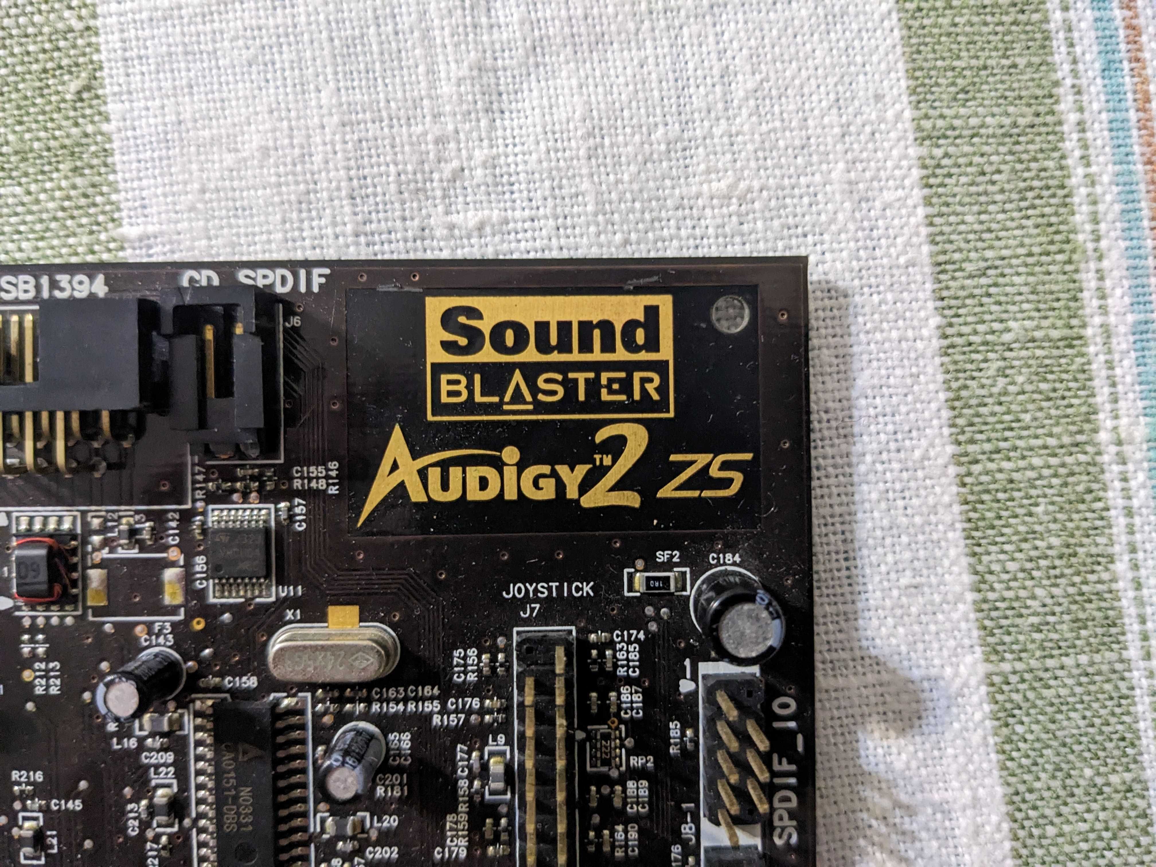 Звуковая карта PCI Creative Audigy 2 ZS (SB0350)