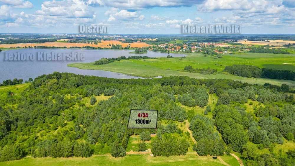 Uwaga obniżka ceny. Sprzedam działkę nad jeziorem.