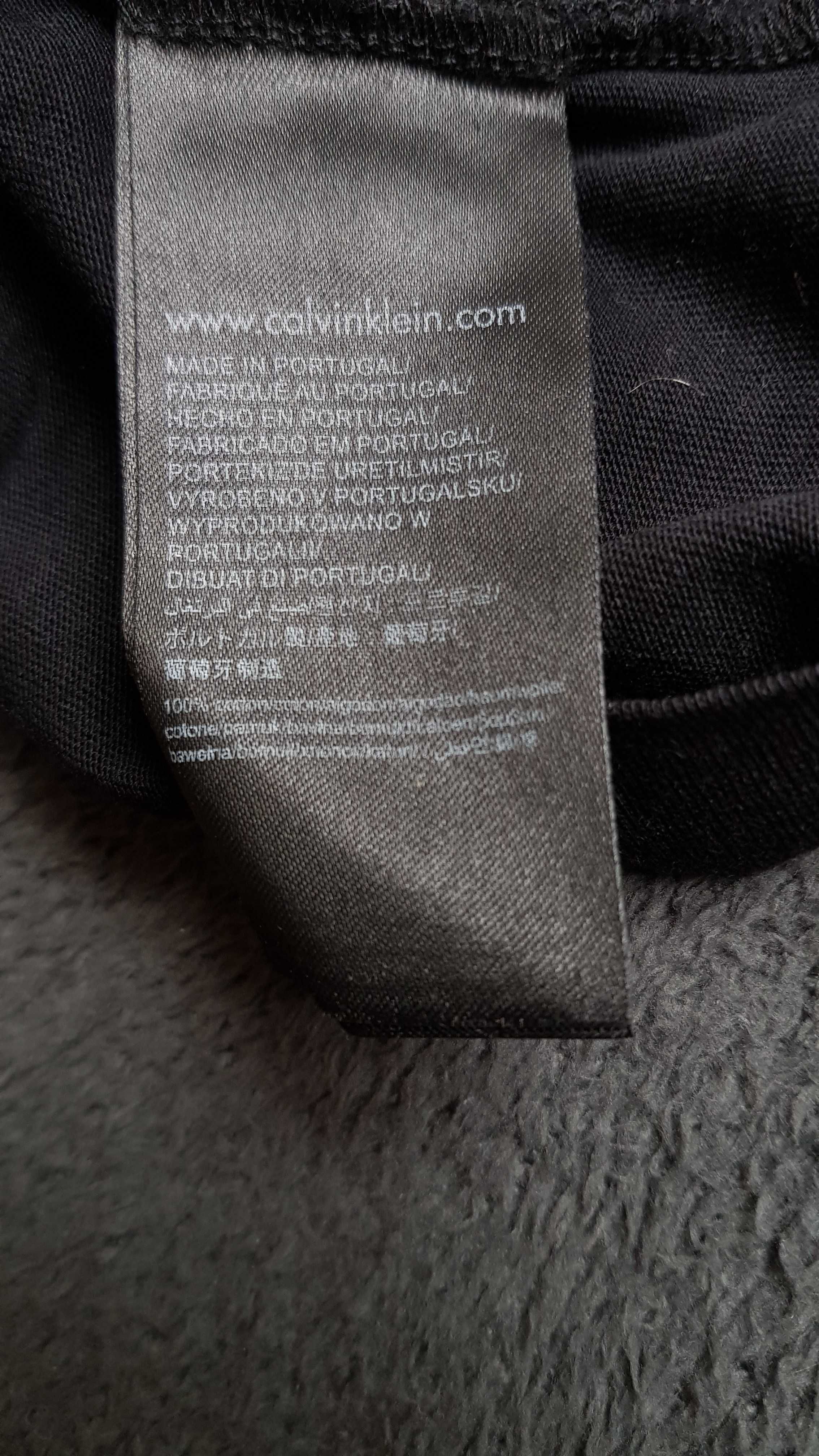 XS CK Calvin Klein Jeans t-shirt czarny nowy z metką