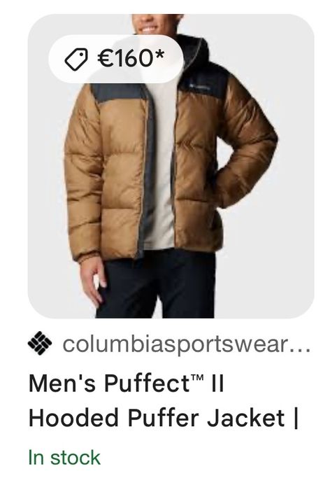 Puffect II Hooded Puffer Jacket /blusão columbia