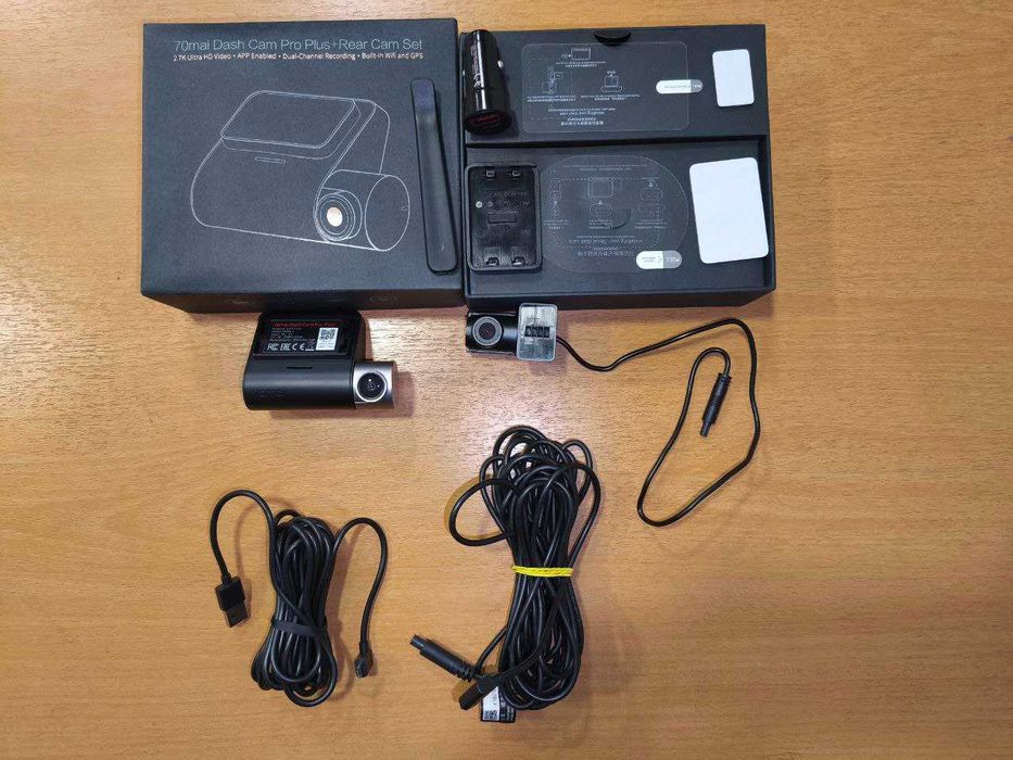 Видеорегистратор 70 mai dash cam pro plus rear cam set 2 камеры задняя
