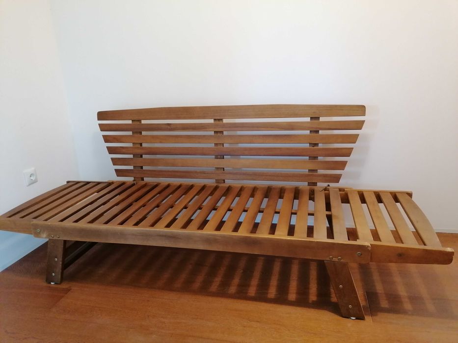 Sofa exterior madeira