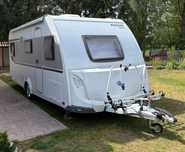 KNAUS KNAUS SPORT 500 KD  Przyczepa KNAUS 500 KD Klimatyzacja Mover Przedsionek Markiza 6 os.