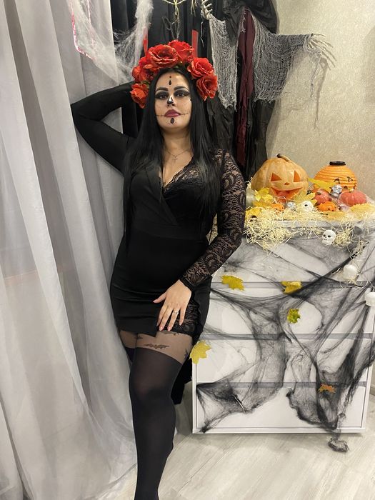 Сексуальна чорна сукня платье