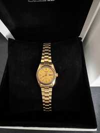 Damski zegarek Seiko 5 automatic gold