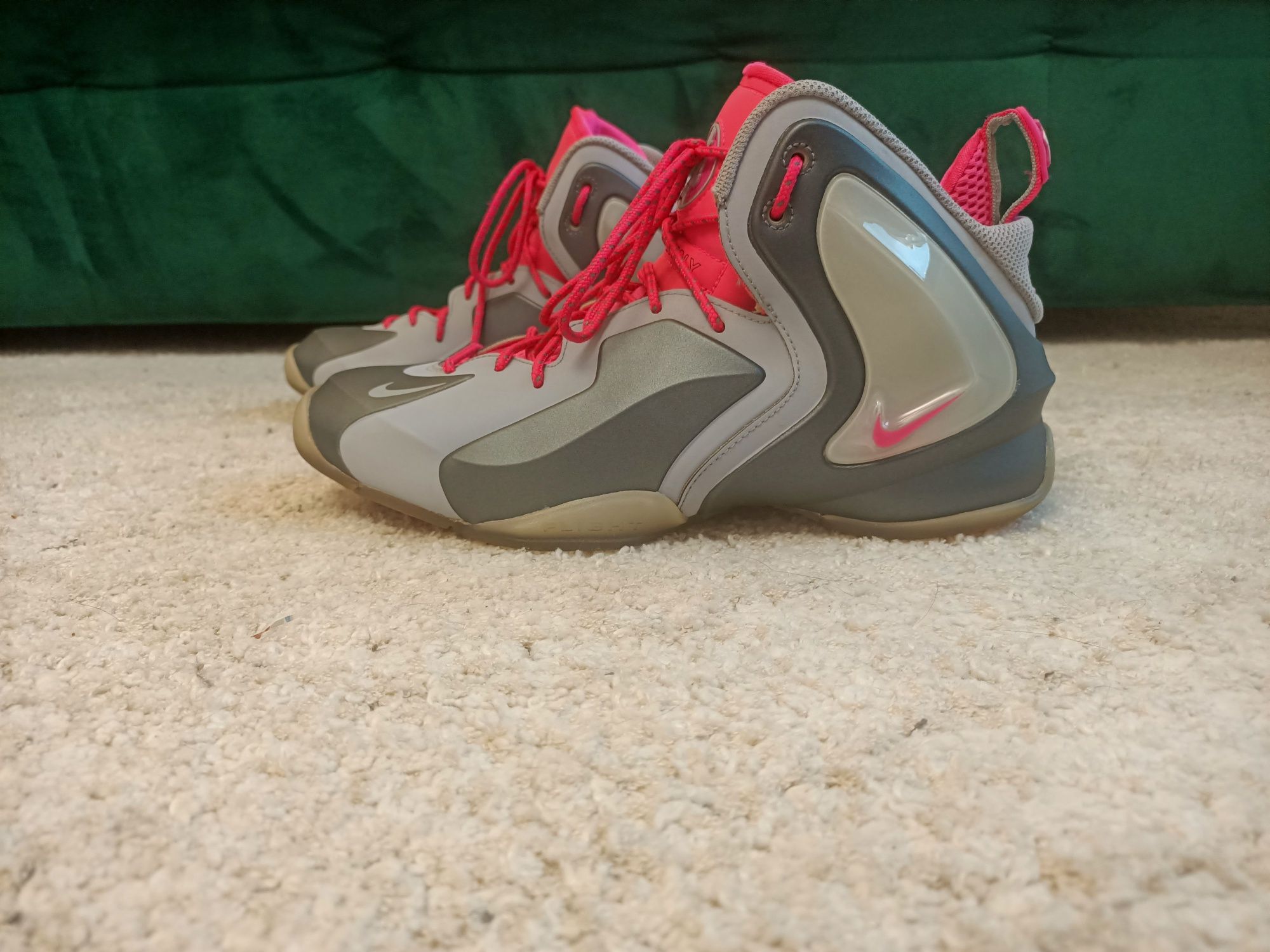Nike Lil' Penny Posite - Hyper Pink/Wolf Grey
