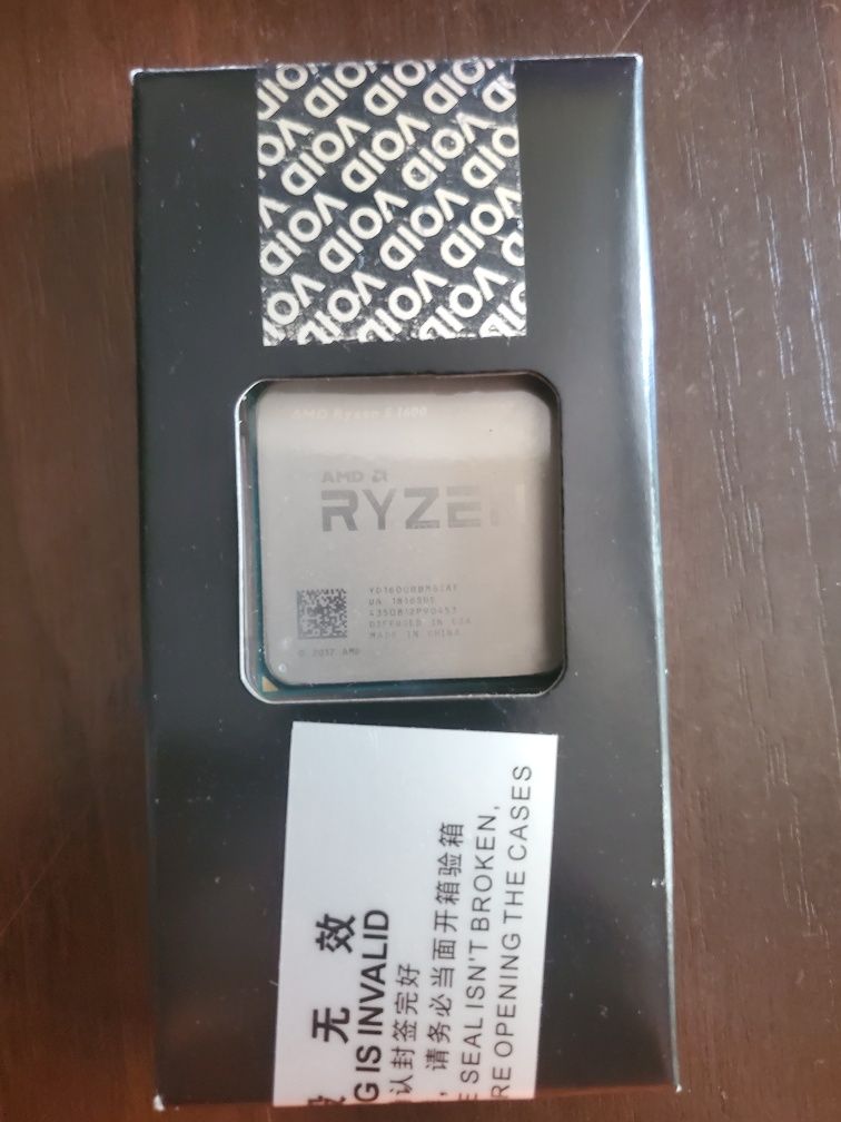 Процессор AMD Ryzen 5 1600