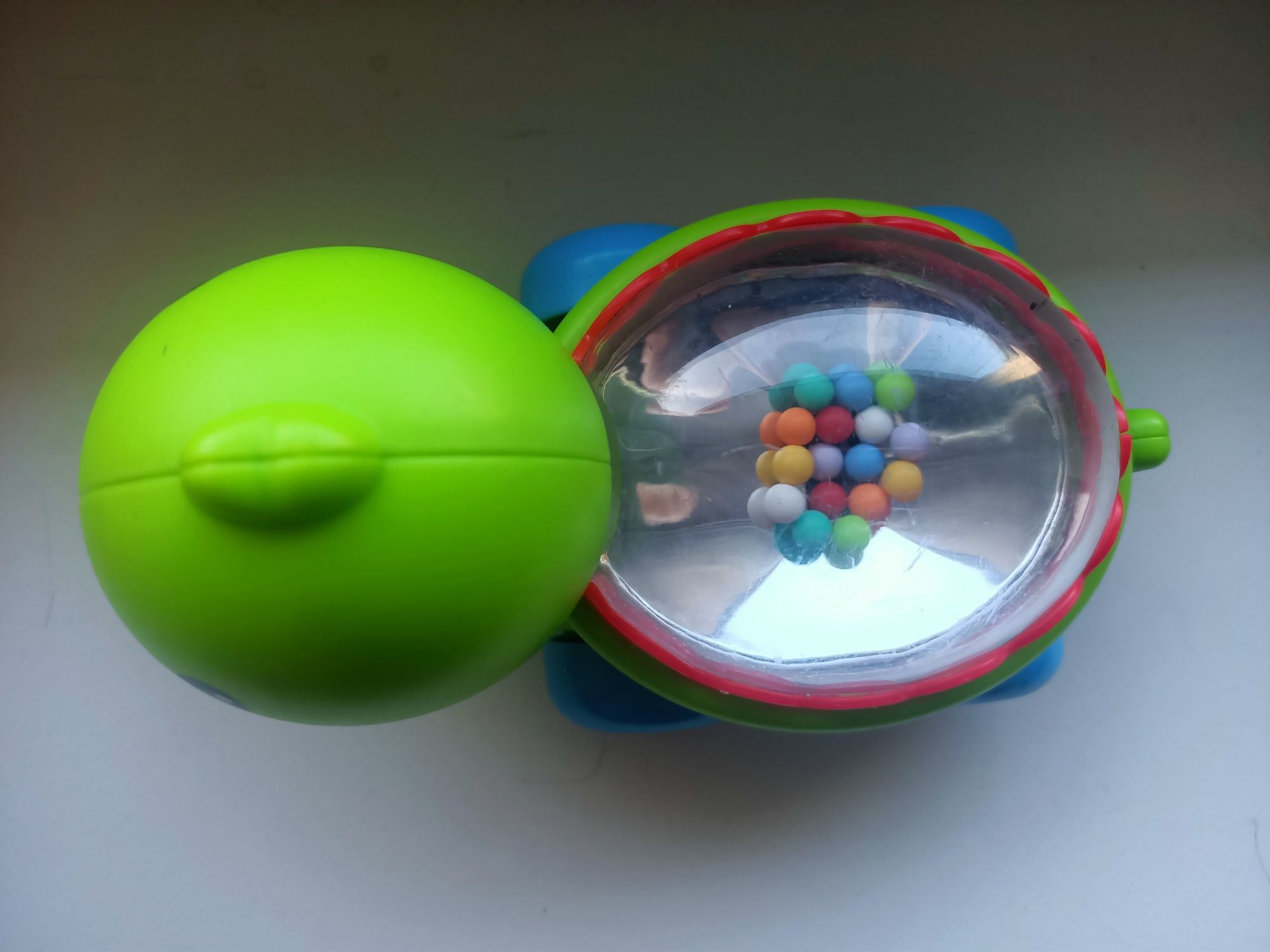 Fisher Price zabawki pociag i żółwik dla najmłodszych