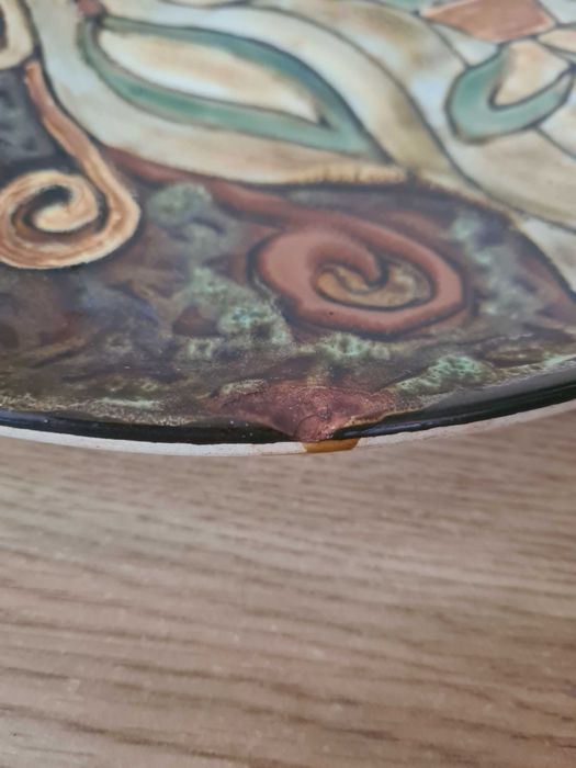 Керамическая тарелка  ЛКСФ, Зиновий Флинта