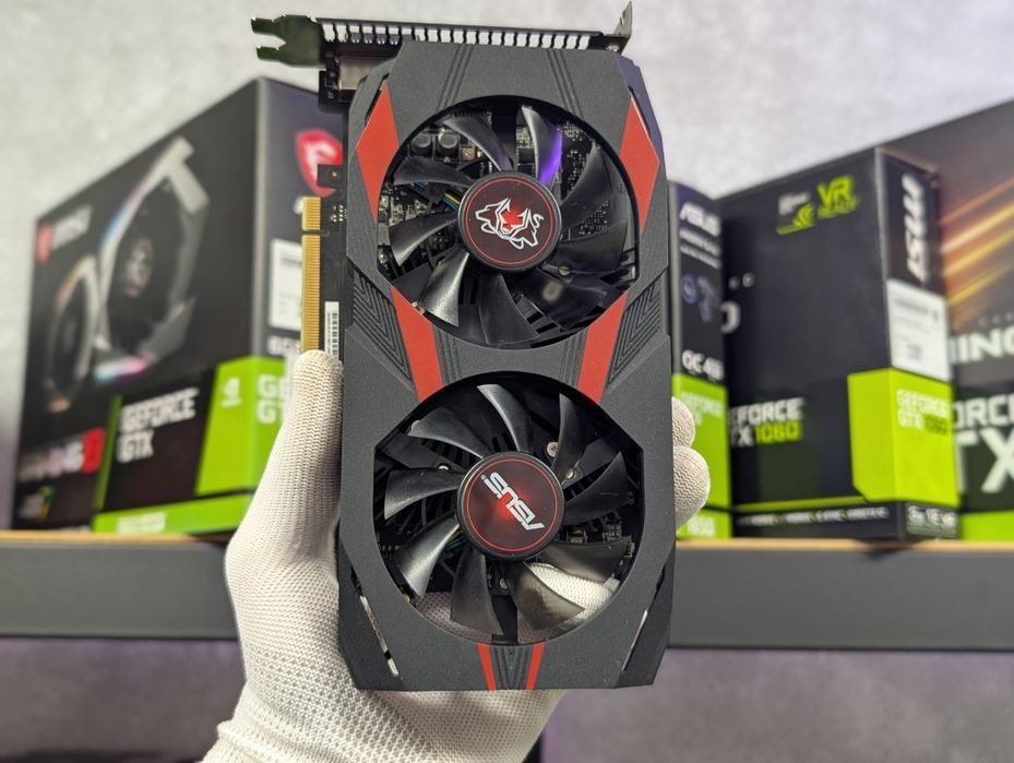 Відеокарта ASUS CERBERUS GTX 1050Ti 4GB OC (GDDR5) Гарантія | XPLAY