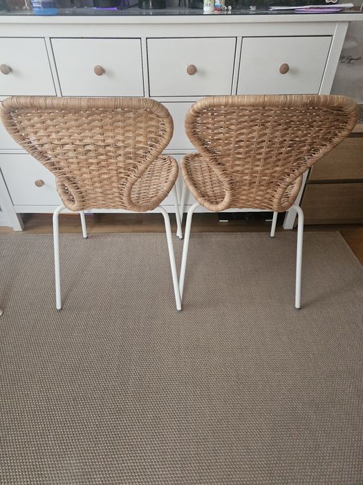 Krzesło ratan ikea SKALSTA