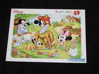 Trefl Puzzle ramkowe 15 el. Disney Myszka Minnie