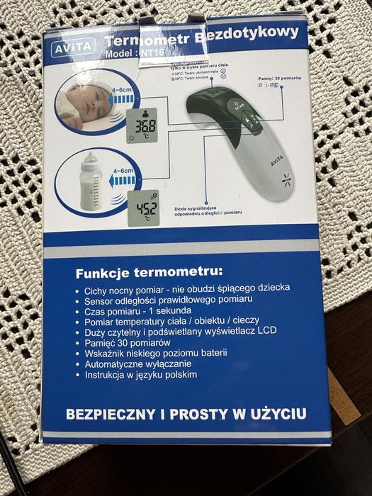 Termometr bezdotykowy AVITA NT16