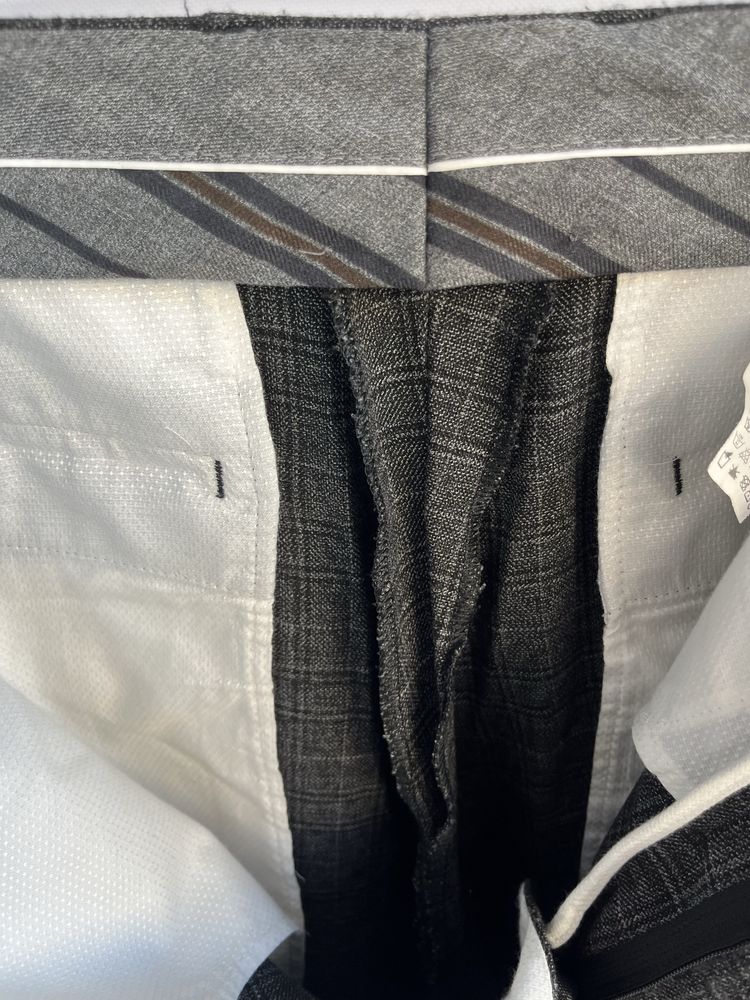 Calças Slim Fit Zara Estilo Clássico