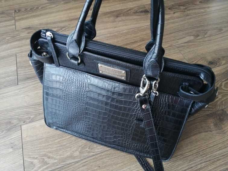 Torba ROMA od Sabriny Pilewicz. Torba w stylu Hermès.