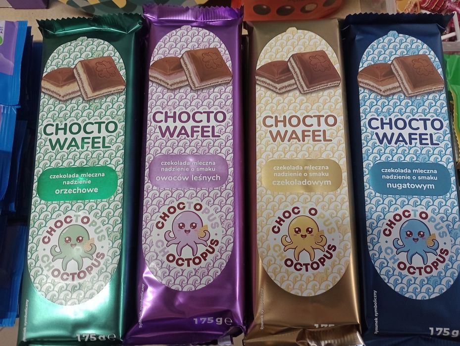 Zestaw 4 duże czekolady w mega cenie