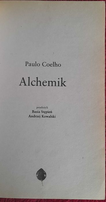 Alchemik Paulo Coelho
