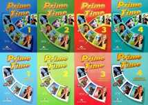Комплект Prime Time 1, 2, 3, 4 книга та зошит