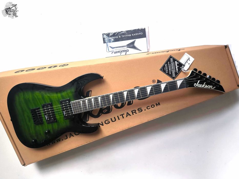 Новий Jackson JS Series Dinky Arch Top JS32Q DKA Trans Green