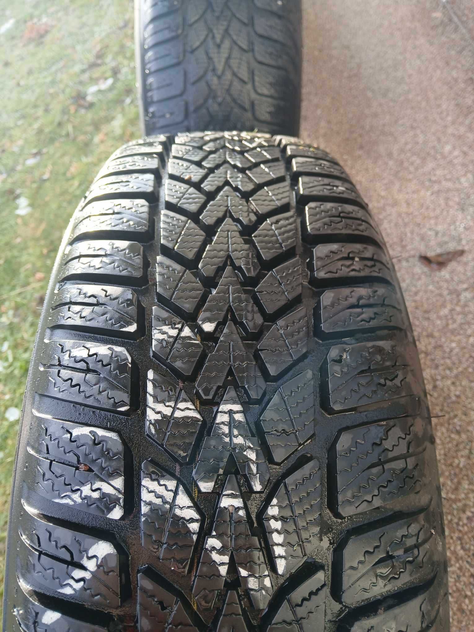Alufelgi koła zimowe Opel Astra Zafira 5x110 Opony Dunlop