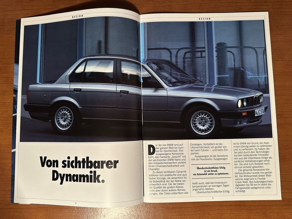 BMW e30, e28 оригинальная реклама