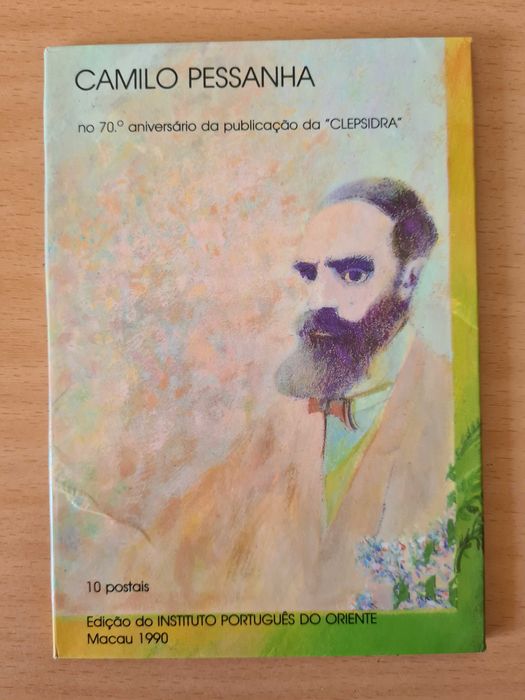 8 postais da coleção Camilo Pessanha