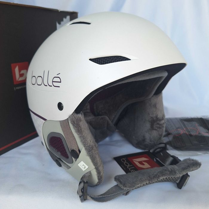 Kask Narciarski Damski Bolle Juliet White Pearl Matte S 52-54cm