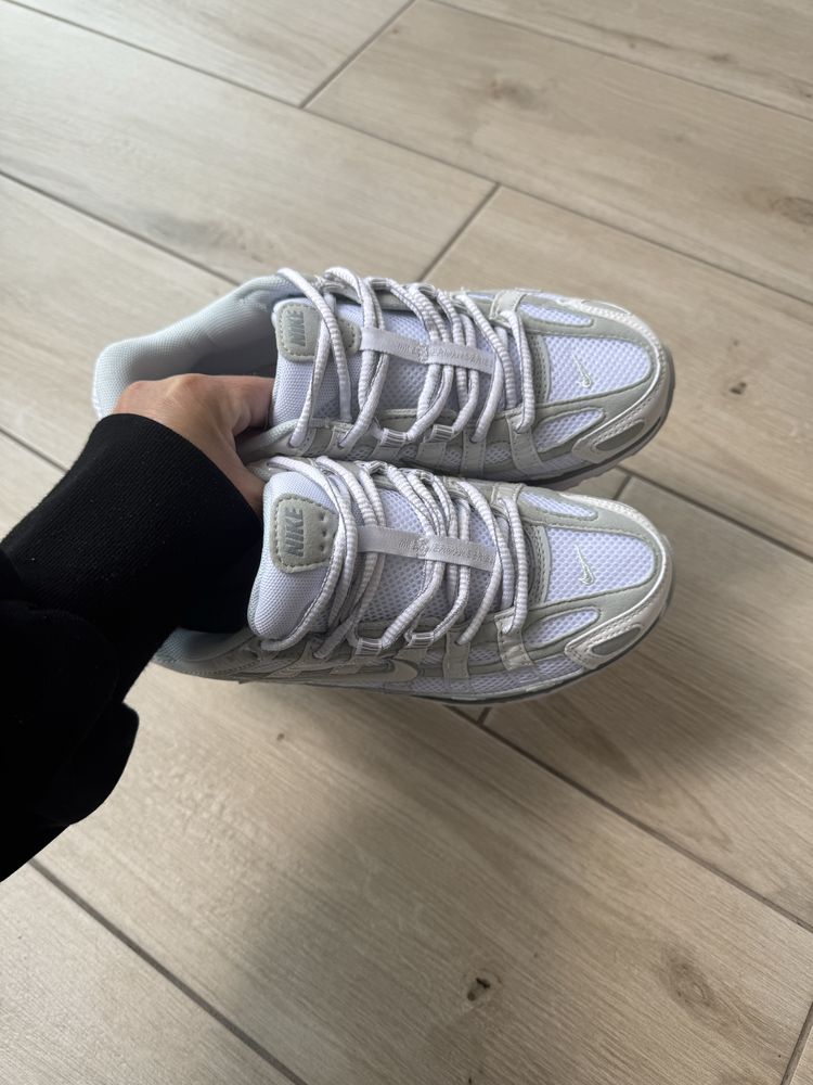 Nike P-6000 White/Light Grey