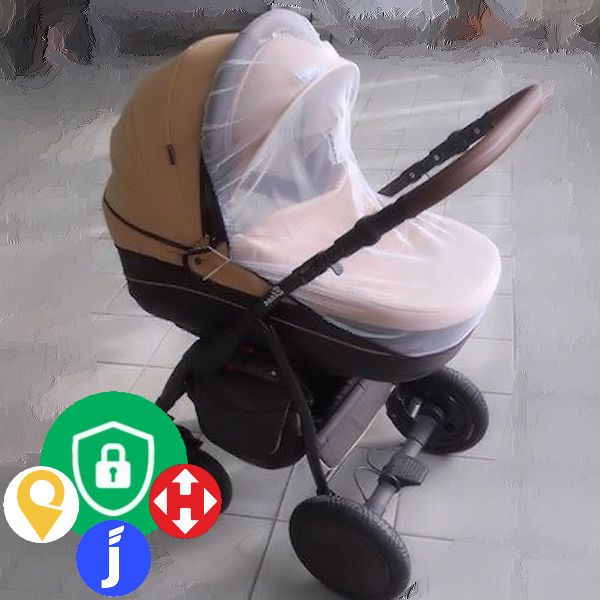 Новая универсальная москитная сетка москитка на коляску автокресло