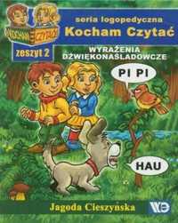 Kocham czytać zeszyt 2. Wyrażenia dźwiękonaślad. - Jagoda Cieszyńska