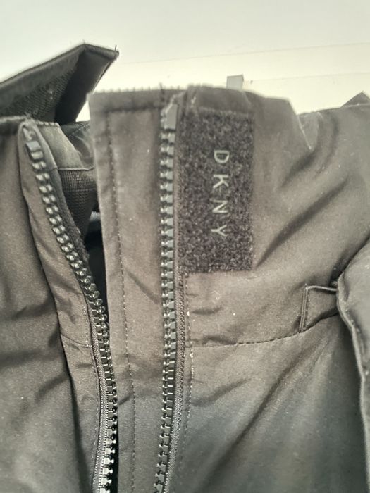 Kurtka zimowa ciepła luksusowa DKNY damska S