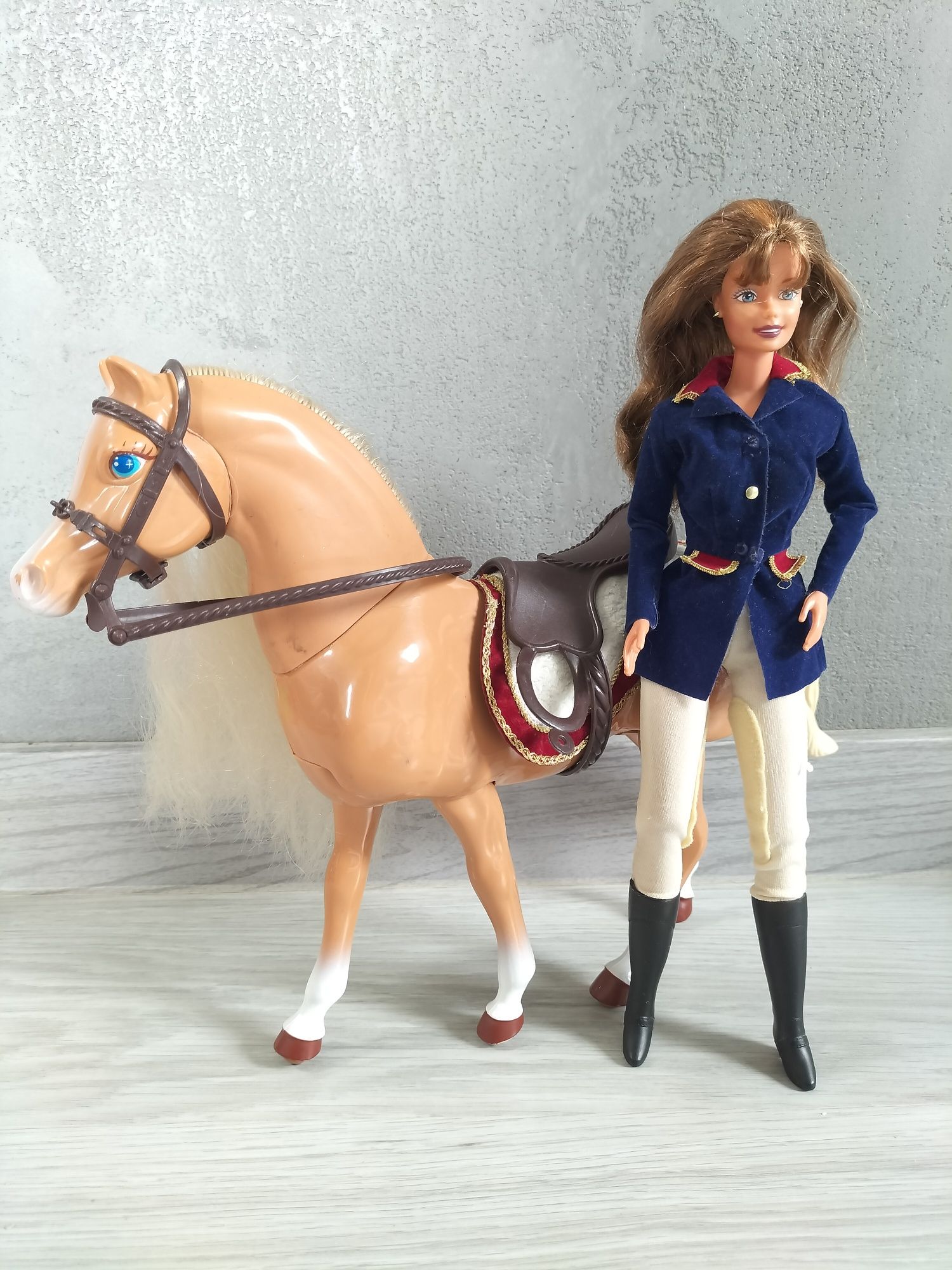 Lalka Barbie Mattel Horse Riding 1997 koń vintage doll walking beauty