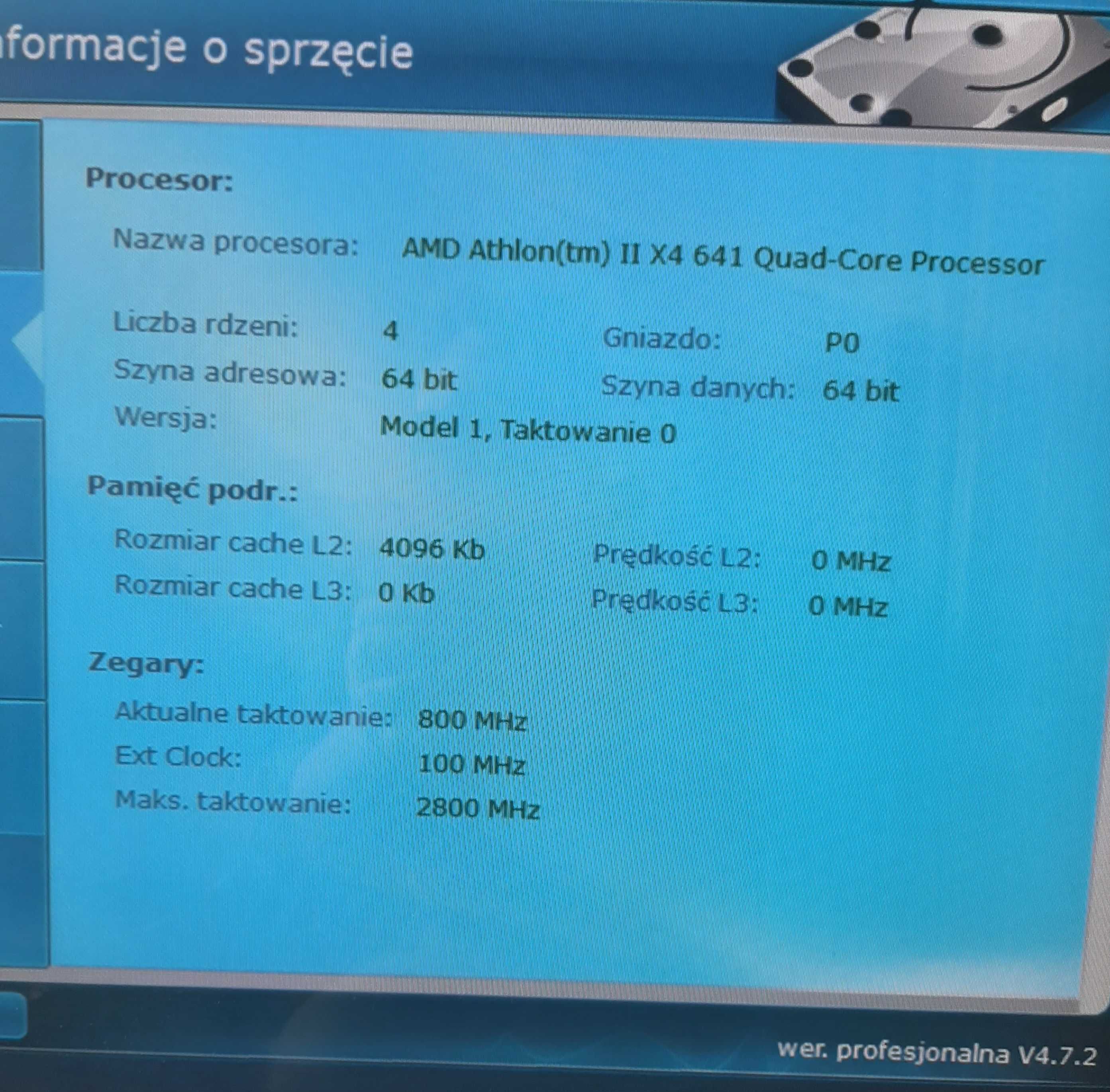 Sprzedam PC 10 RAM  Dysk 500 GB Windows 10 Pro